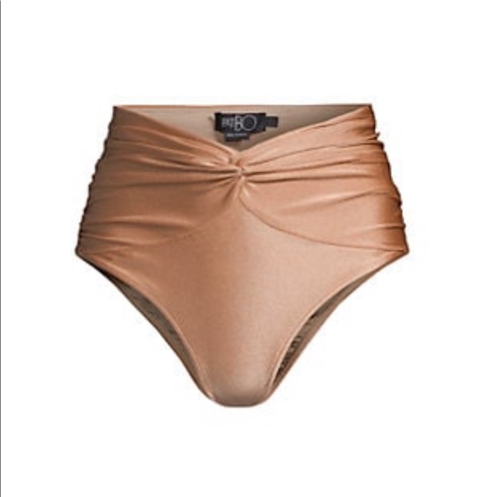 PatBO, Bikini bottom, High Waist, Almond,Brand new